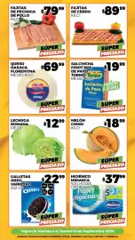 Folleto Merco semana 36 Página 2: Fajitas de cerdo €89,99, Fajitas de pechuga de pollo €79,99