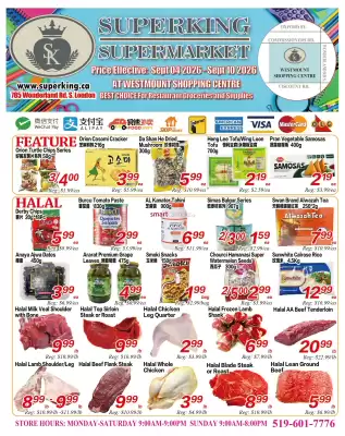 Superking Supermarket flyer (valid until 10-09)