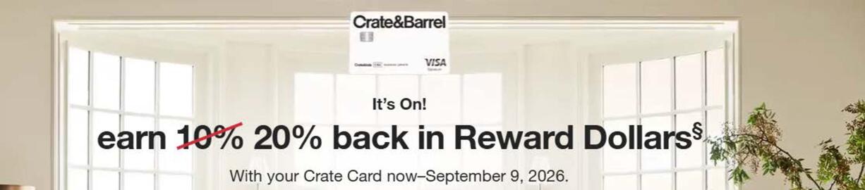 Crate & Barrel flyer Page 2
