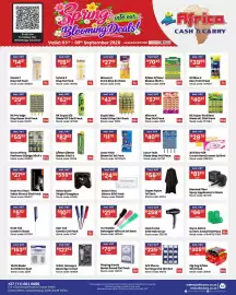 Africa Cash and Carry catalogue week 36 Page 22: Heat Pro Vinyl Salon Gloves €27,58, RK Pro Edge Disp Razor €29,89