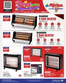 Africa Cash and Carry catalogue week 36 Page 36: Luxell Heater 5 Bar €899,00, Luxell Heater 3 Bar €339,00
