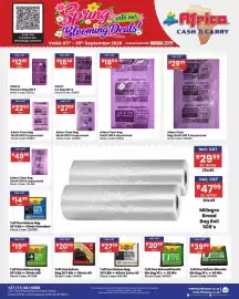 Africa Cash and Carry catalogue week 36 Page 50: Tuff One Refuse Bag €14,99, Adam Clear Bag €27,99