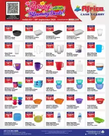 Africa Cash and Carry catalogue week 36 Page 54: Royal Glass €21,00, Hello 675-1 5.5l Basin Square + Lid €25,00
