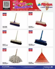 Africa Cash and Carry catalogue week 36 Page 56: Broom Metal Grip (Afri) €26,99, Broom Budget (Afri) €15,99