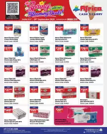 Africa Cash and Carry catalogue week 36 Page 66: Nova T/Roll 500 Sheets 1ply 24'S €99,35