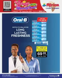 Africa Cash and Carry catalogue week 36 Page 68: Oral-B Extra Fresh Gel Toothpaste €69,99
