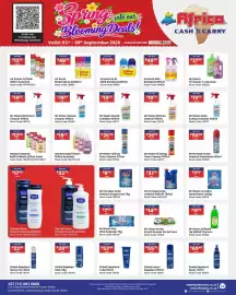 Africa Cash and Carry catalogue week 36 Page 74: Handex Hyg H/Wash Assorted €19,75, Mr Sheen Oxy Ultra Soap Bar €789,00