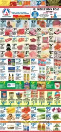 Associated weekly ad week 36 Page 1: Manischewitz matzo ball mix €1,99, Jason bread crumbs €4,99