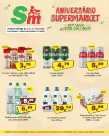 Catálogo Floresta Supermercados Página 1: Cerveja Itaipava mega latão ou Petra latão €3,79