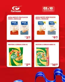 Catálogo Grupo Formosa semana 36 Página 1: Neston 3 cereais €16,90, Neston 3 cereais €5,99