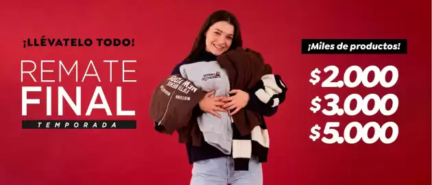 Catálogo Family Shop Página 1: Remate final €2.000,00