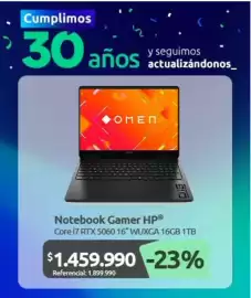 Catálogo PC Factory Página 2: Hp - notebook gamer €1.459.990,00