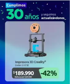 Catálogo PC Factory Página 3: Impresora 3d €189.990,00