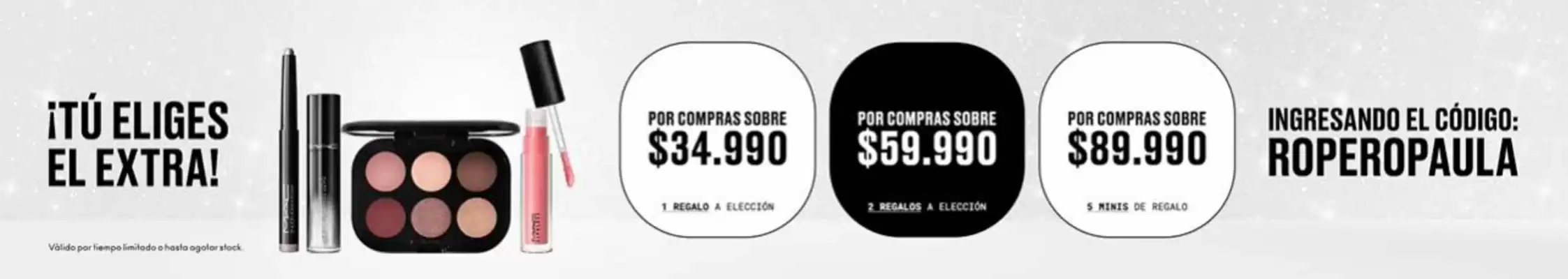MAC Cosmetics (válido hasta 16-09)