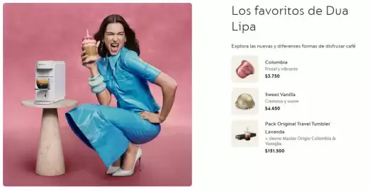 Catálogo Nespresso Página 1