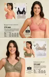 Catálogo Leonisa Página 35: Suave - brasier con copas completas €74.990,00