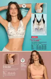 Catálogo Leonisa Página 38: Arco - deep coverage bra €114.990,00, Brastop ultra comfort €104.990,00