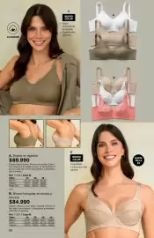 Catálogo Leonisa Página 60: Arco - brasier en encaje y tela lisa €84.990,00
