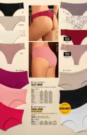 Catálogo Leonisa Página 72: Pack of 3 underwear €29.997,00, B. panty hipster x3 €89.990,00
