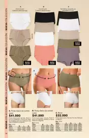 Catálogo Leonisa Página 74: Control - panty clásico de control suave €41.990,00, Bóxer €32.990,00