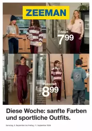 Zeeman Prospekt woche 36 Seite 1