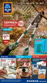 Aldi Süd Prospekt woche 39 Seite 1