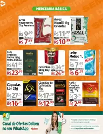 Catálogo Supermercado Dalben Página 5: Café 3 Corações Drip Coffe €2,69, Leite molico 1l vitamina €6,59