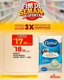 Catálogo Supermercado Precito Página 1: Arroz agulhinha camil tipo 1 €17,99