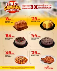 Catálogo Supermercado Precito Página 10: Brioche precito €8,99, Bolo gelado tiroleza €64,90