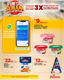 Catálogo Supermercado Precito Página 14: Queijo ipanema espeto coalho €22,90, Creme de ricota galbani sabores €9,90