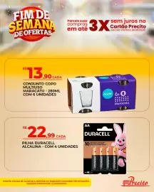 Catálogo Supermercado Precito Página 19: Conjunto copo multiuso maracatu €13,90, Pilha duracell alcalina €22,99