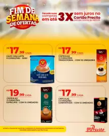 Catálogo Supermercado Precito Página 5: Café com leite 3 corações €17,99, Cápsulas 3 corações tradicional €17,99