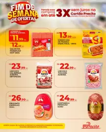 Catálogo Supermercado Precito Página 8: Linguiça toscana aurora €22,99, Sobrecoxa de frango sadia fácil €13,99