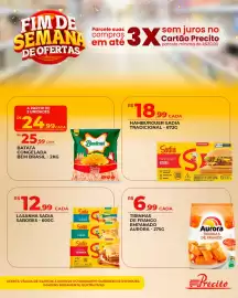 Catálogo Supermercado Precito Página 9: Batata congelada bem brasil €24,99, Hambúrguer sadia tradicional €18,99