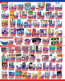 Catálogo Supermercados Gricki Página 3: Desinfetante Rajja €5,99, Limpador ajax limpeza pesado €15,90