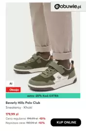 Eobuwie gazetka Strona 10: Sneakersy khaki Beverly Hills Polo Club €179,99