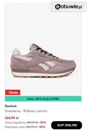 Eobuwie gazetka Strona 11: Sneakersy różowy ciemny Reebok €224,99