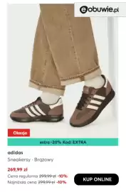 Eobuwie gazetka Strona 8: Sneakersy brązowe adidas €269,99