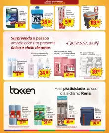 Catálogo Supermercados Rena Página 3: Amacianter ypê pro €24,99, Kit Giovana Baby Body Splash + Loção Hidratante €49,90
