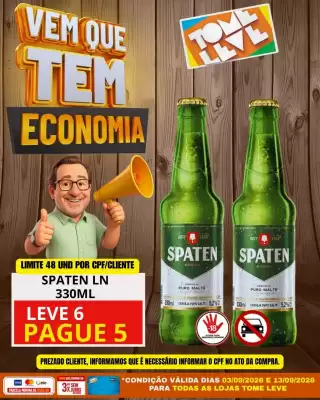 Tome Leve (válido até 13-09)