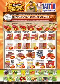 Catálogo Zattão Supermercado Página 1: Iogurte liq. milk mix serramar €9,50, Texas burger sara €15,85