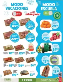 Folleto Alsuper Página 8: Ala de pollo enchilada €89,90, Molida mixta €139,90