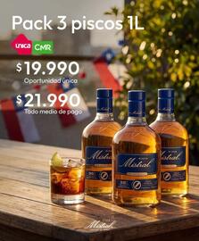 Catálogo Falabella Página 10: Mistral - pack 3 piscos €21.990,00