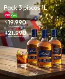 Catálogo Falabella Página 10: Mistral - pack 3 piscos €21.990,00