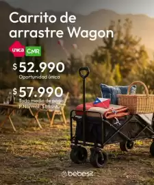 Catálogo Falabella Página 5: Bebesit - carrito de arrastre wagon €52.990,00