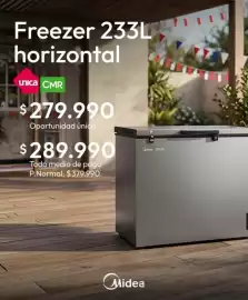 Catálogo Falabella Página 6: Midea - freezer 233l horizontal €279.990,00