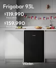 Catálogo Falabella Página 7: Frigobar 93l €159.990,00