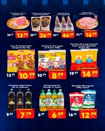 Encarte Nidobox Página 3: Coxa de frango sadia congelada zip €10,99, Coxinha da asa jaguá €8,99