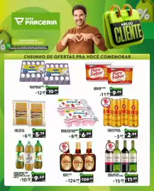 Encarte Rede Parceria semana 36 Página 3: Cerveja devassa tropical lt €2,99, Bebida láctea betânia morango €6,99