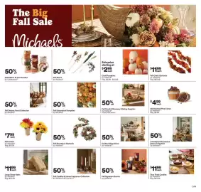 Michaels flyer week 36 Page 1